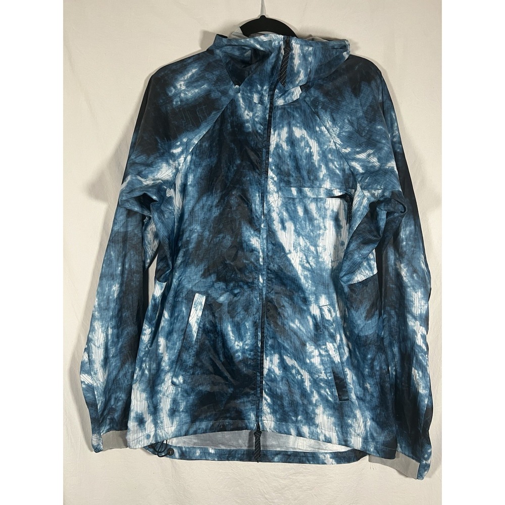 Nike SB Tie Dye Woodgrain hooded windbreaker jacket Size M Outdoor Athletic